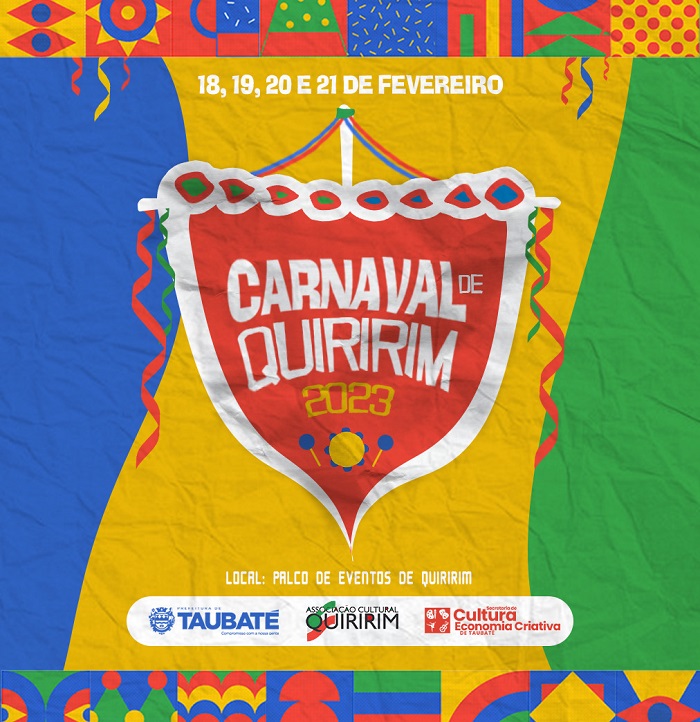 Prefeitura divulga programação de Carnaval de Quiririm 2023