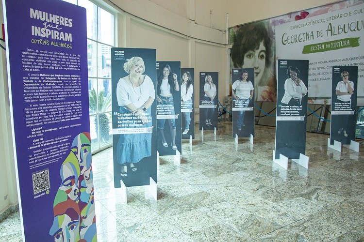 Câmara de Taubaté recebe exposição “Mulheres que inspiram outras mulheres”