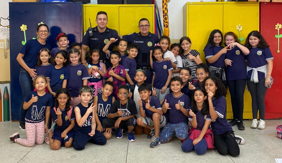 Presença da GCM é estendida em ações dentro do ambiente escolar