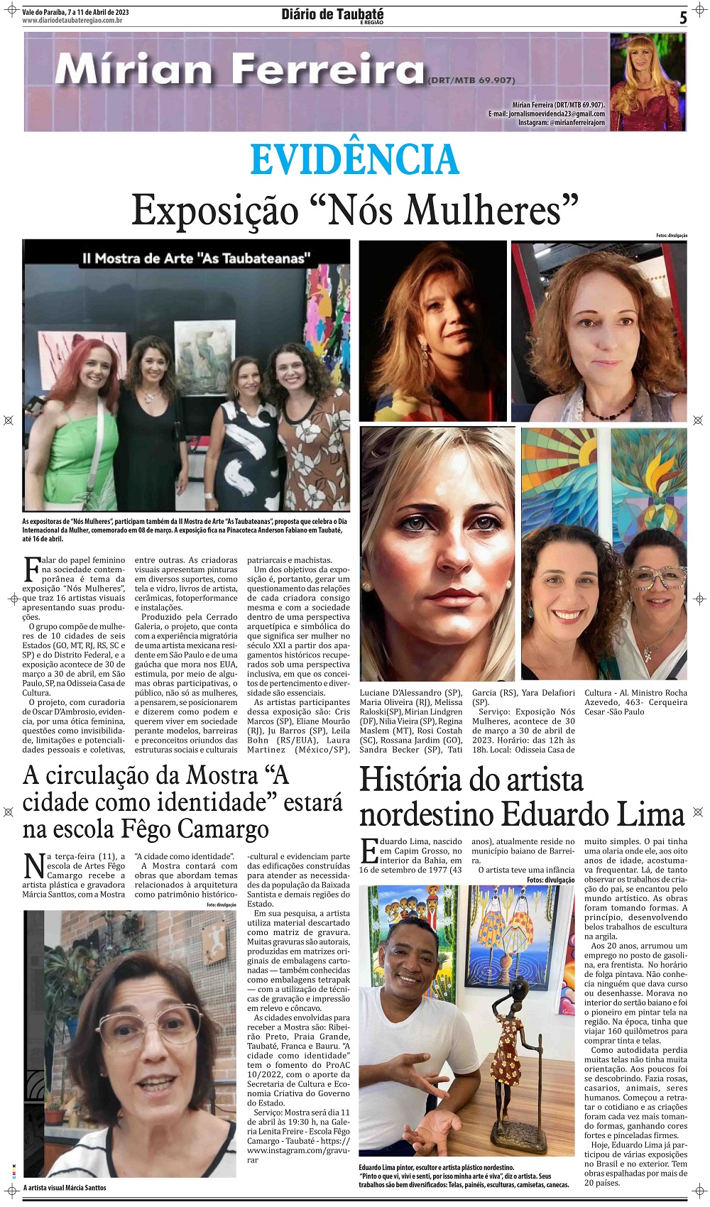 Evidência – Exposição “Nós Mulheres”