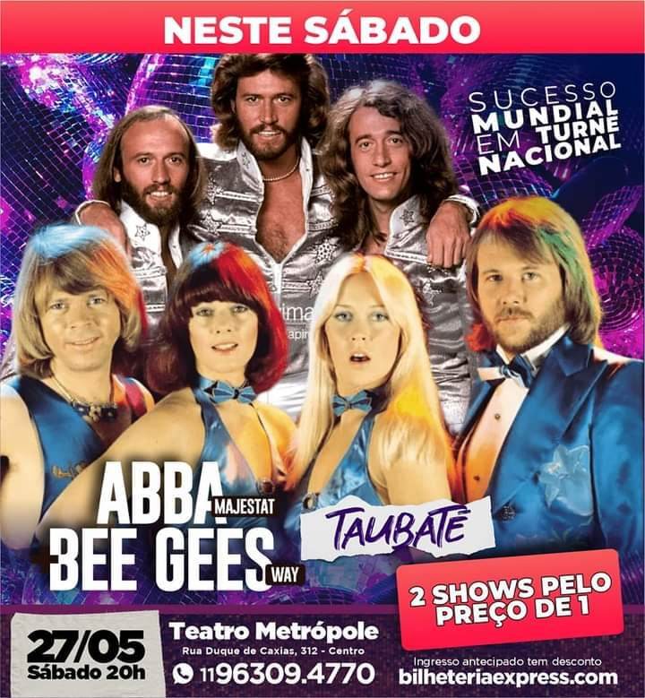 Mega show no Teatro Metrópole neste sábado