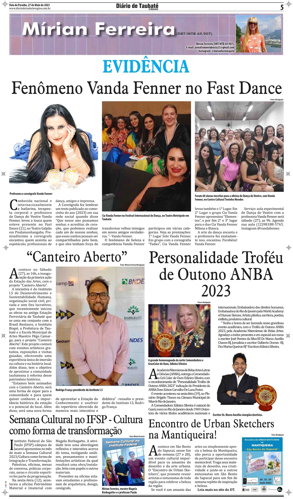 Evidência – Fenômeno Vanda Fenner no Fast Dance