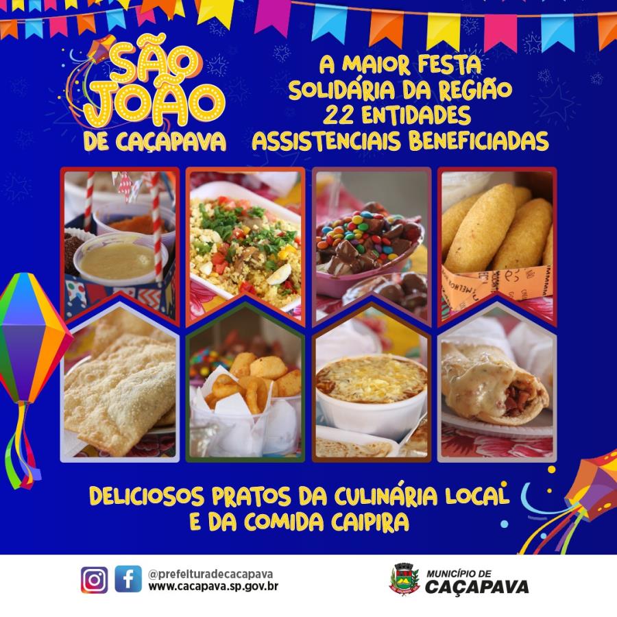Festa de São João de Caçapava beneficiará 22 entidades assistenciais do município