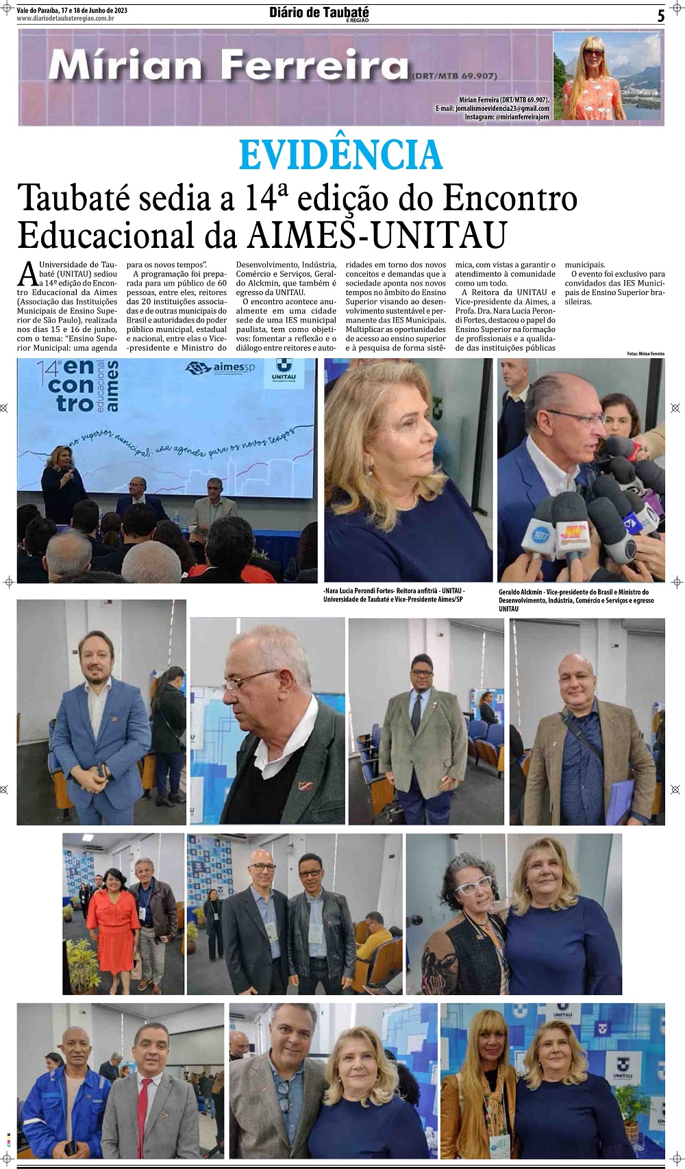 Evidência – Taubaté sedia a 14ª edição do Encontro Educacional da AIMES-UNITAU