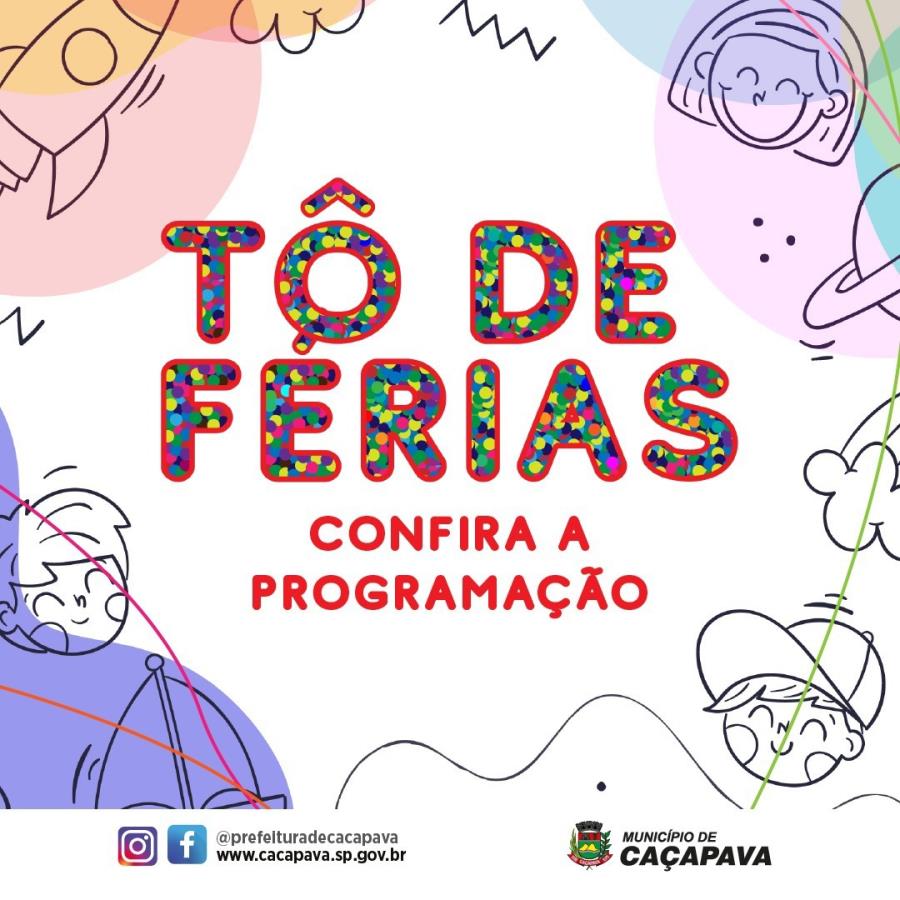 Projeto ¨Tô de Férias¨ passará por dez bairros de Caçapava durante o mês de julho