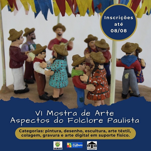 VI Mostra de Arte Aspectos do Folclore Paulista abre inscrições