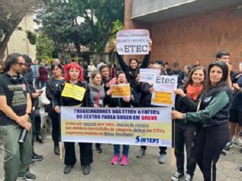 Greve nas Etecs e Fatecs segue por tempo indeterminado