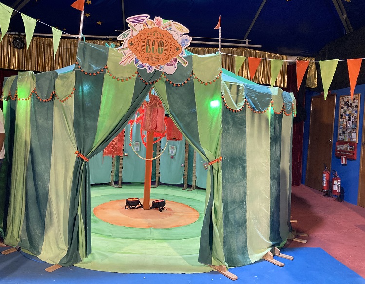 Paraibuna recebe exposição de brinquedos confeccionados com materiais reciclados