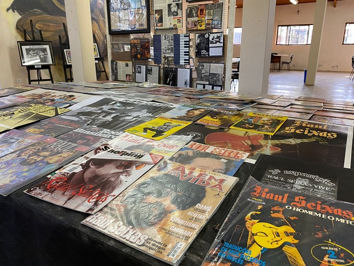Biblioteca Municipal recebe exposição “Raul Seixas Vive”