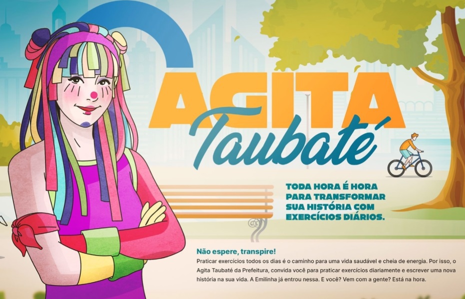 Prefeitura lança o programa “Agita Taubaté” nesta sexta