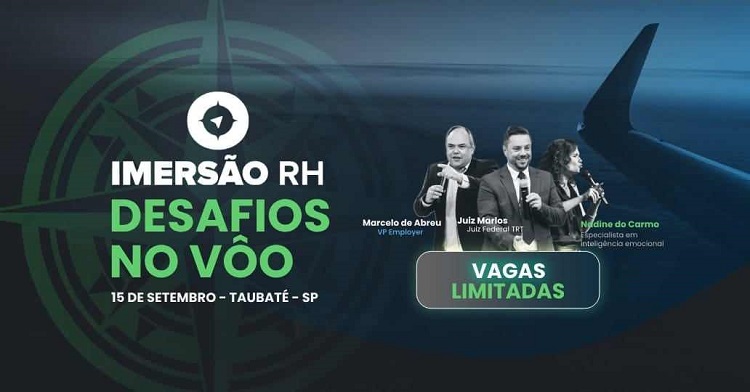 Imersão RH Apresenta: Desafios no Voo – Liderança em Tempos de Turbulência