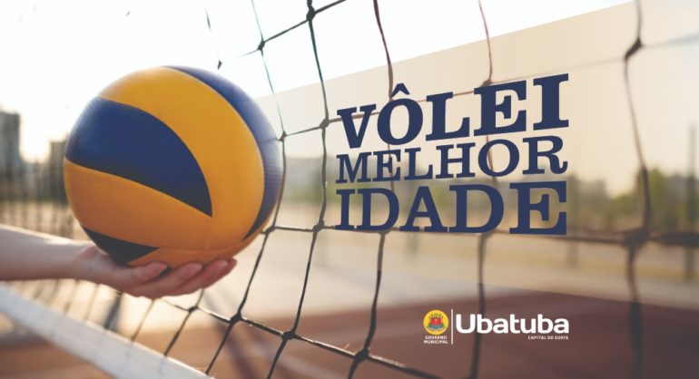 Atletas da melhor idade vão disputar a 2ª edição da Liga Litoral Norte de Vôlei