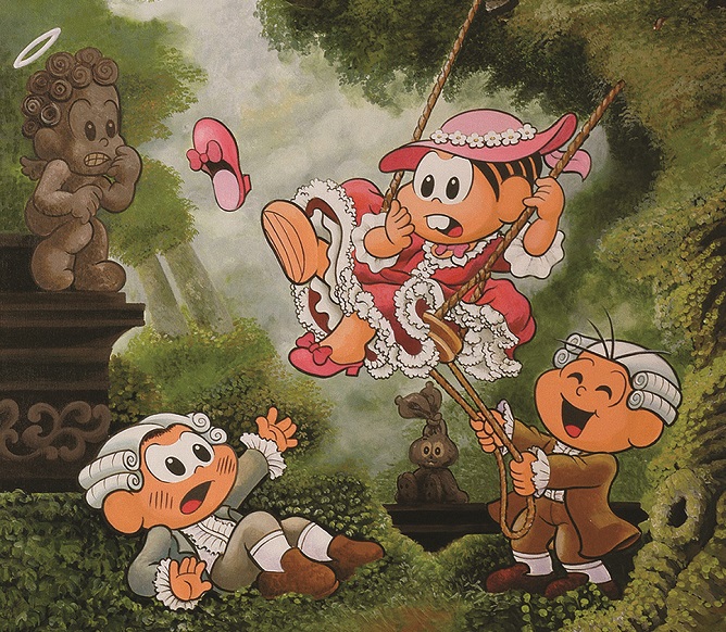 Exposição História em Quadrões – Pinturas de Mauricio de Sousa acontece no SESI São José dos Campos