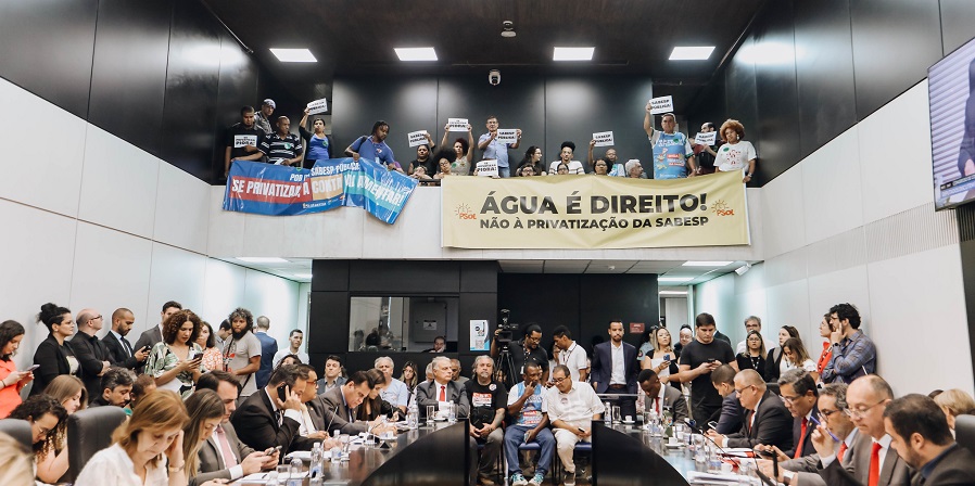 Alesp inicia debate sobre projeto de lei de desestatização da Sabesp