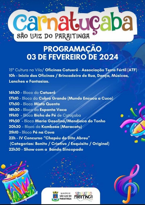 Após quatro anos São Luiz do Paraitinga realiza Carnaval