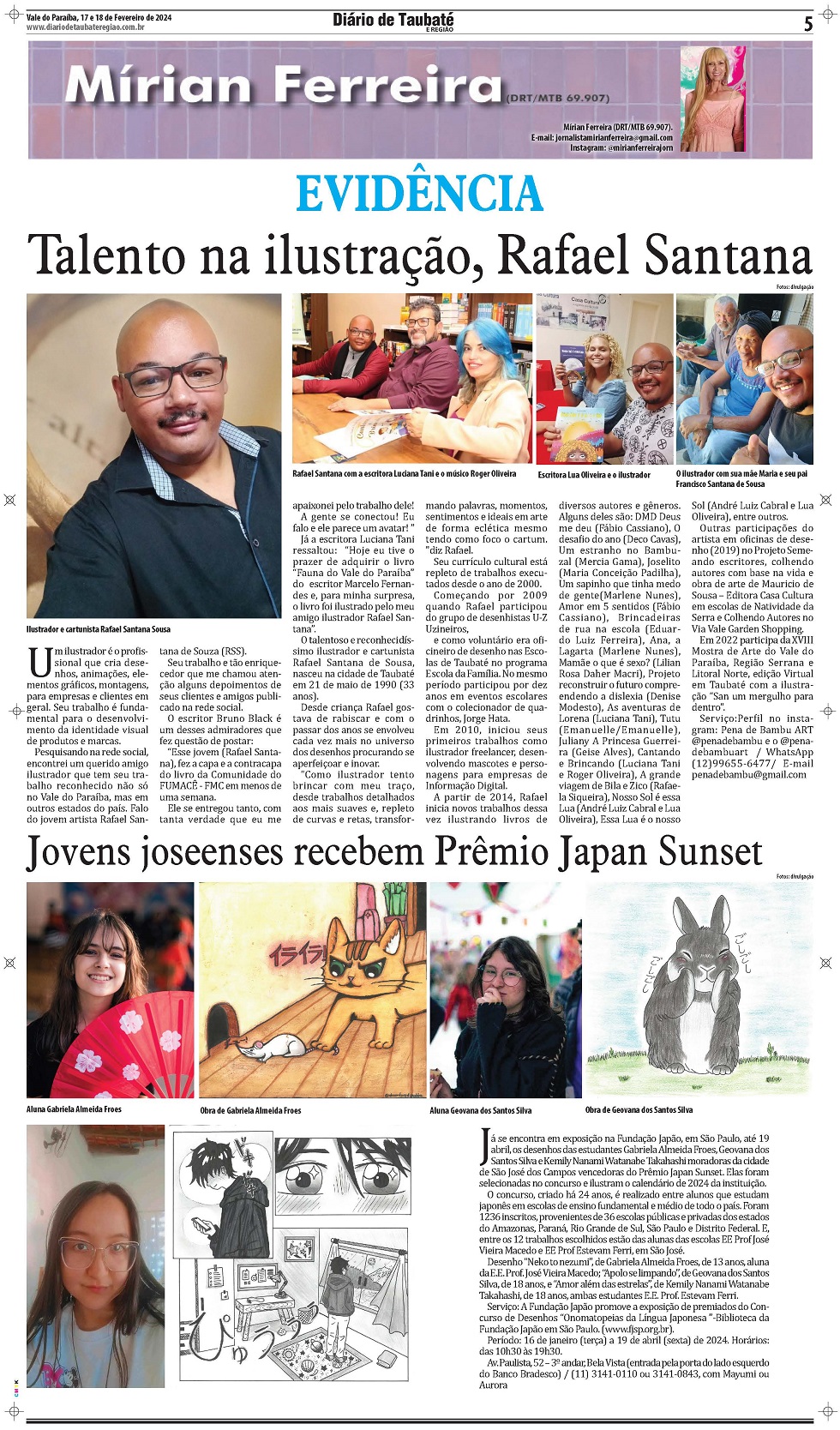 Evidência – Talento na ilustração, Rafael Santana