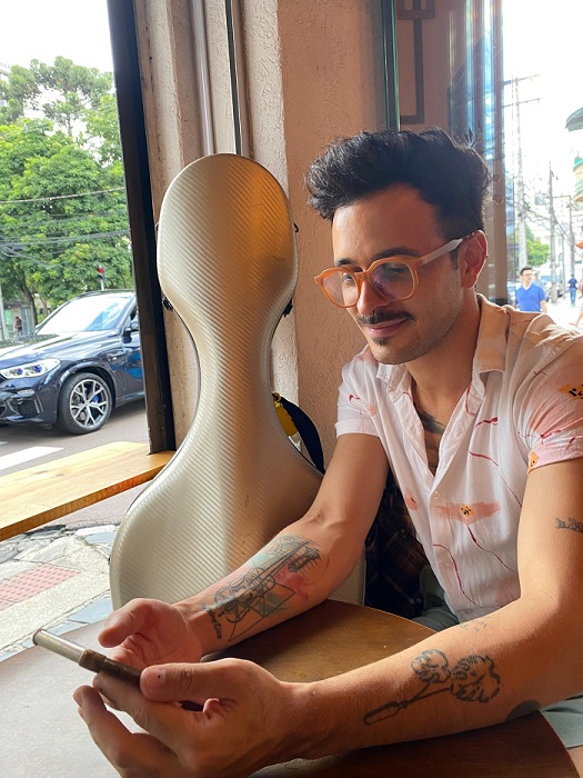 Ex-aluno da Escola Fêgo Camargo é aprovado na Orquestra Sinfônica do Paraná