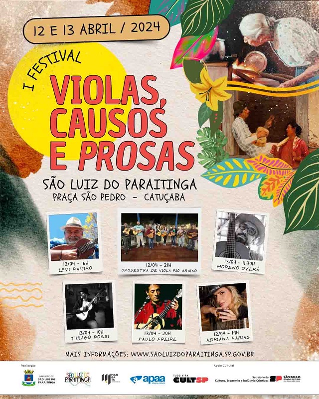 I Festival de Violas, Causos e Prosas em São Luiz do Paraitinga
