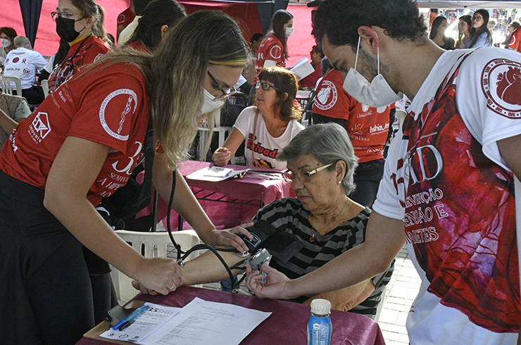 36ª Semana de Prevenção à Hipertensão e ao Diabetes leva ação de saúde à população de Tremembé