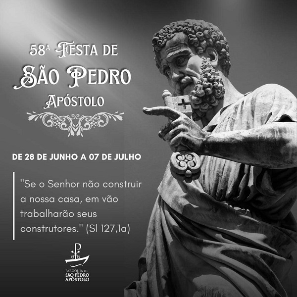 58ª Festa de São Pedro Apóstolo se encerra neste final de semana