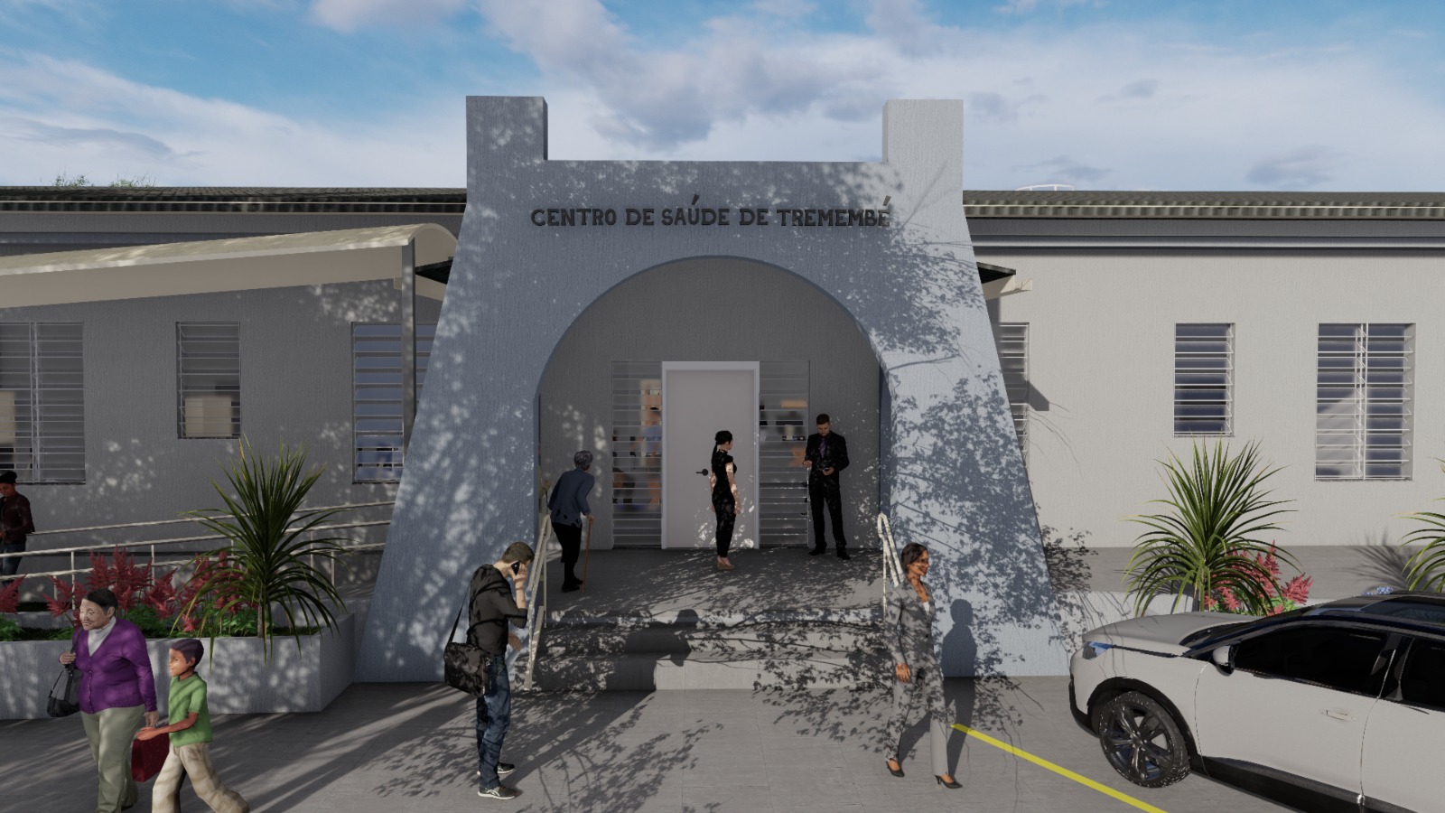 Prédio do antigo Hospital Bom Jesus: imagens mostram projeto executivo para reforma