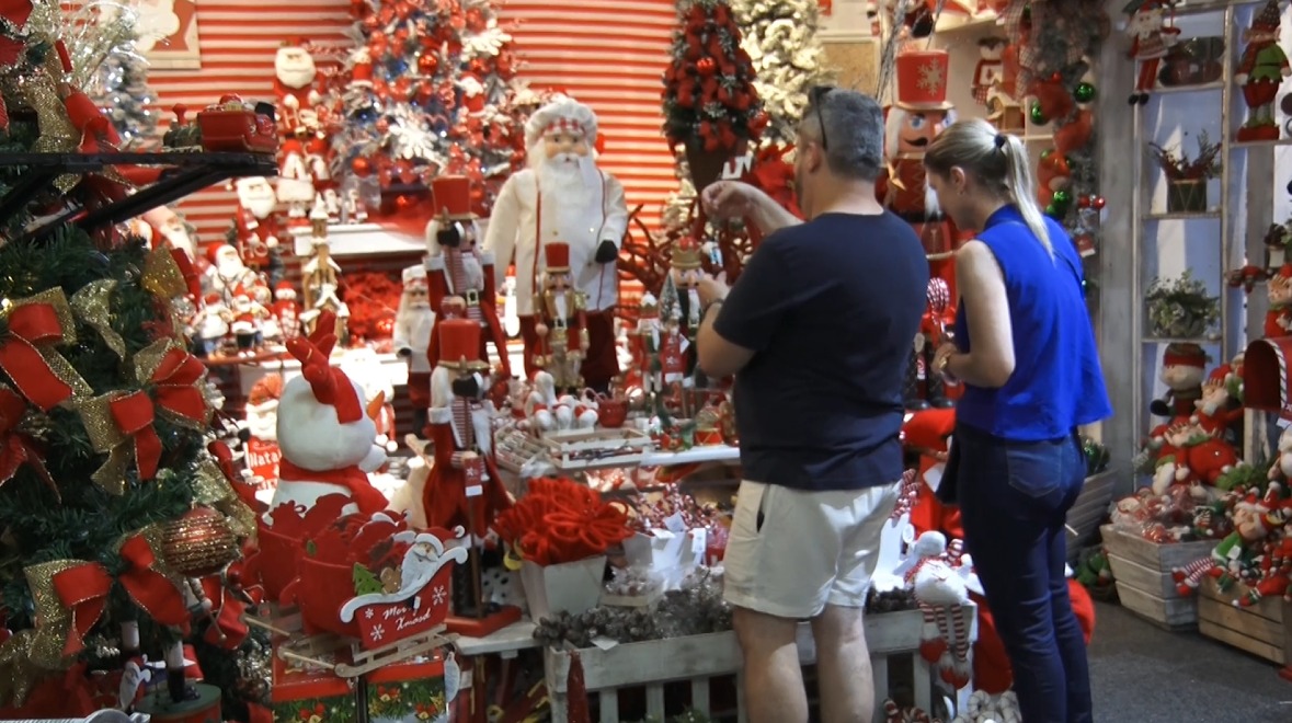 Vendas de Natal devem crescer 5% na região