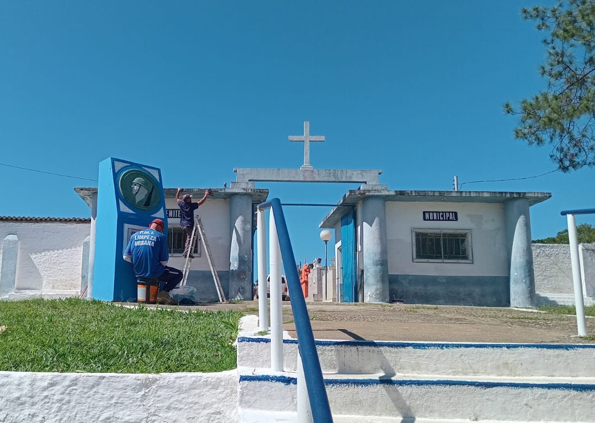 Prefeitura revitaliza Cemitério do Belém e Praça Pistóia