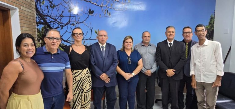 Prefeita Flavia Pascoal recebe representantes da Fundação ISCM para implantação do Hidrogênio Verde em Ubatuba
