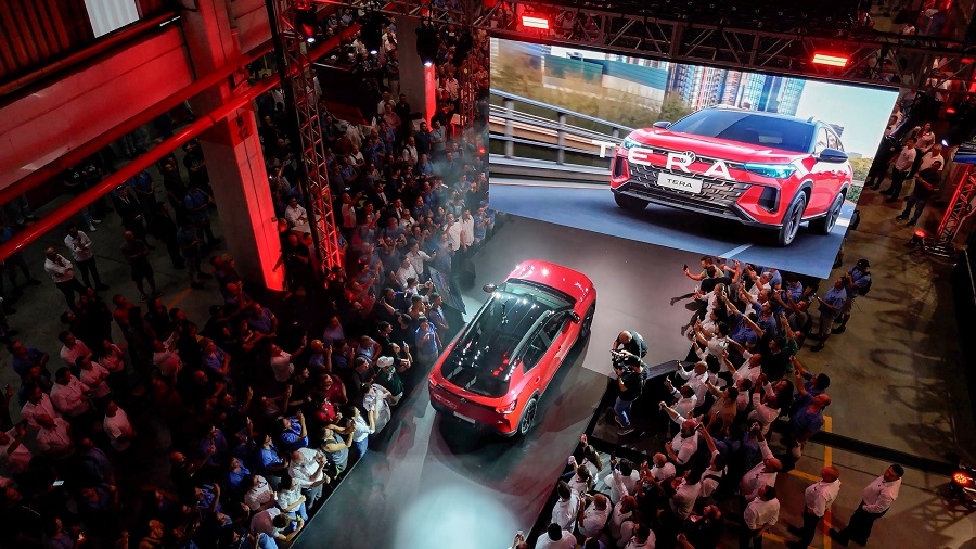 Volkswagen do Brasil anuncia início da produção do SUVW Tera em Taubaté