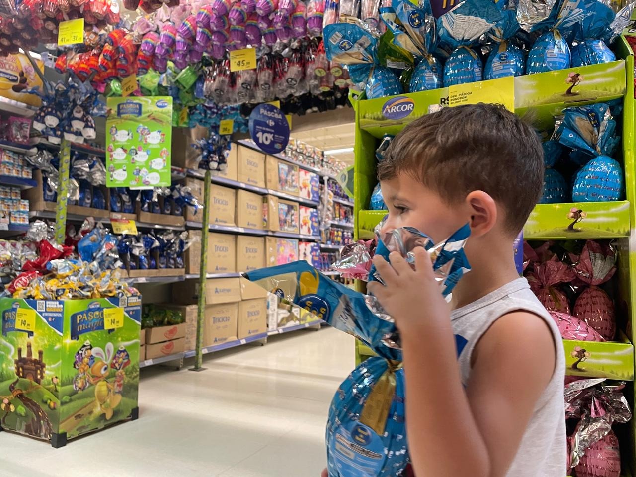 Vendas da Páscoa devem crescer 12% na RM Vale