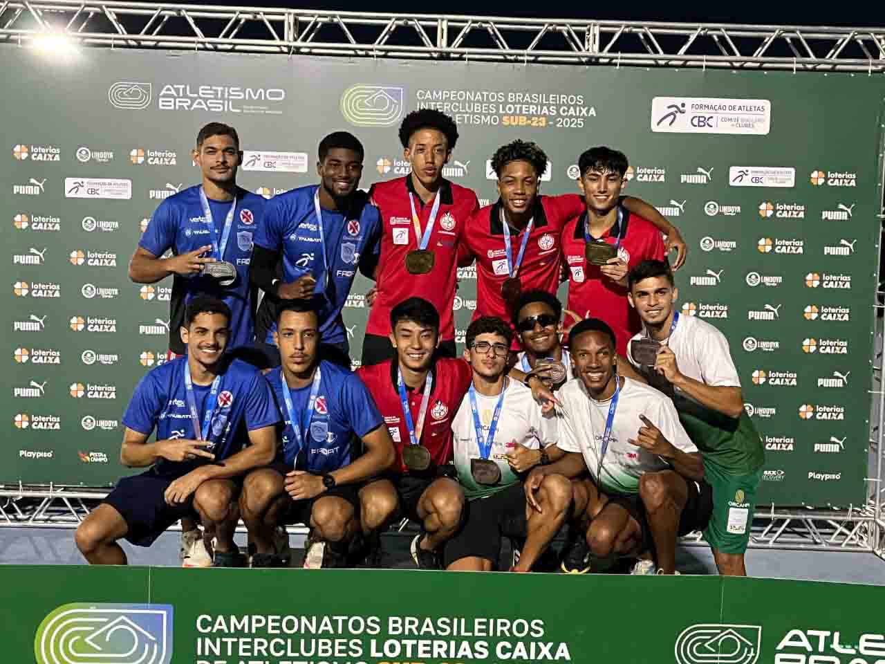 Com cinco medalhas e recorde, atletismo de Taubaté faz história no Brasileiro Sub-23