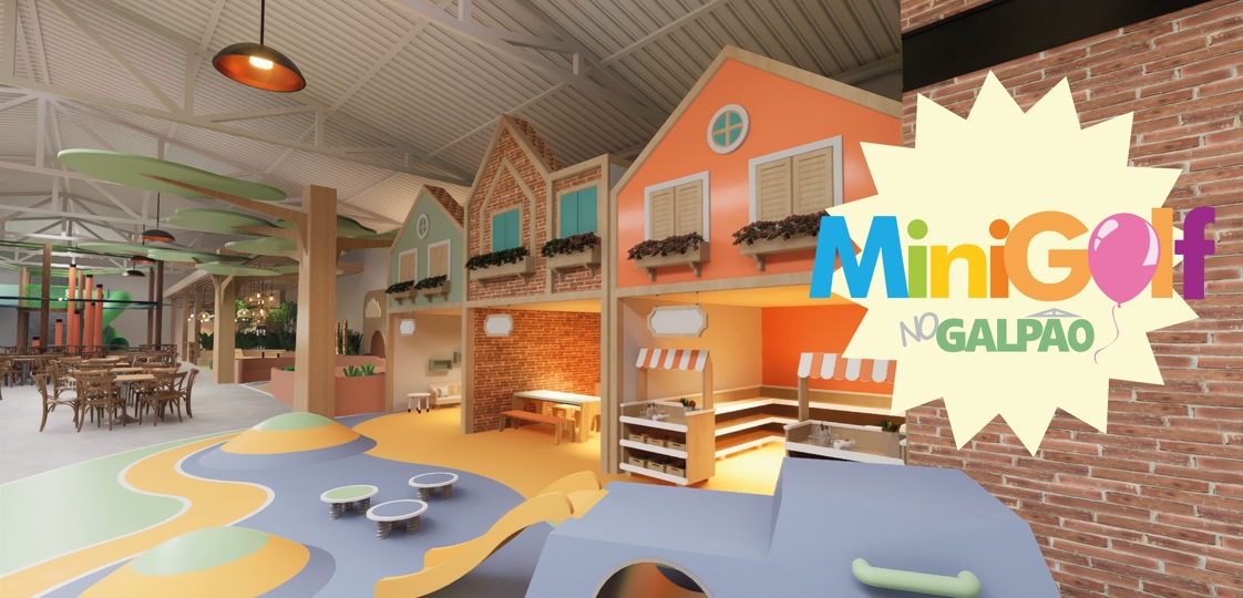 Mini Golf no Galpão: o maior buffet infantil chegou em Taubaté