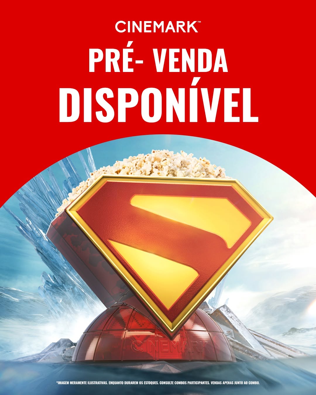 Férias na Cinemark: programação da Rede reúne ‘Superman’, ‘Smurfs’, ‘Jurassic World’ e ‘Quarteto Fantástico’ com combos temáticos inéditos