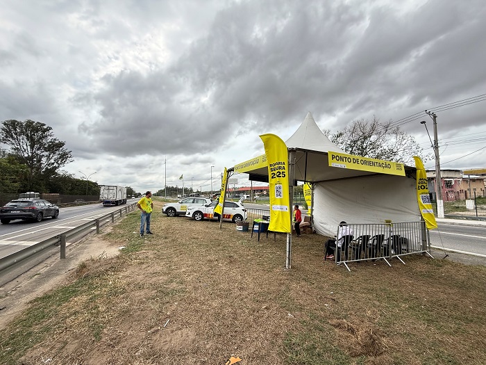Apoio aos romeiros – Tendas de orientação recebem mais de 900 romeiros no primeiro dia de atendimento