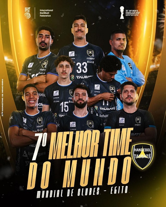 Esporte Local – Equipe de Handebol de Taubaté sétima no Mundial