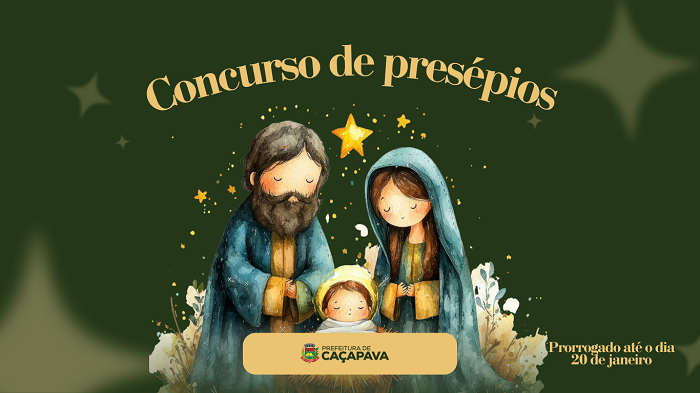 Caçapava: Concurso de Presépios segue com votação aberta até o dia 20 de janeiro