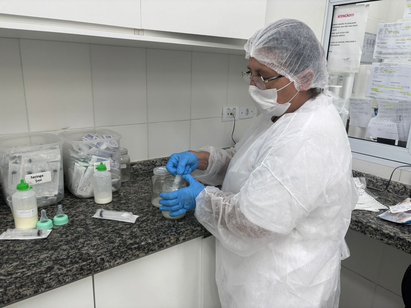 HMUT se destaca no cuidado neonatal com serviço de coleta de leite humano para bebês prematuros