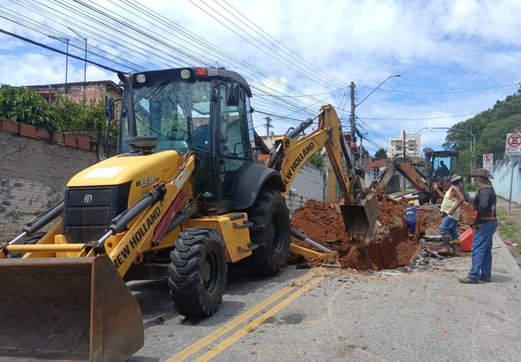 Secretaria de Obras intensifica manutenções em galerias de águas pluviais do município