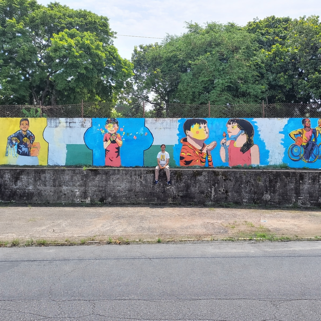 Artista taubateano faz projeto que introduz pessoas na arte