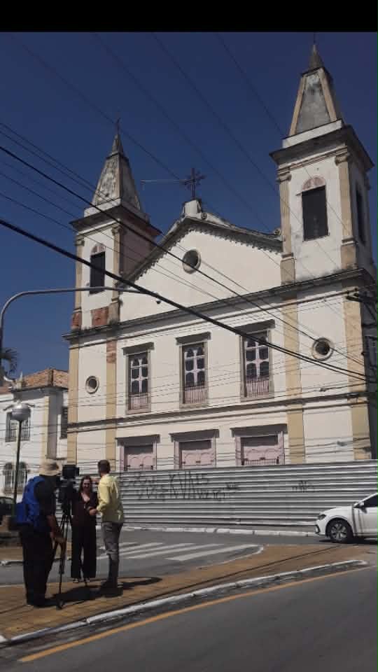 Igreja do Rosário pede socorro: Manifestação pacífica denuncia 16 anos de abandono da Igreja do Rosário dos Homens Pretos em Taubaté
