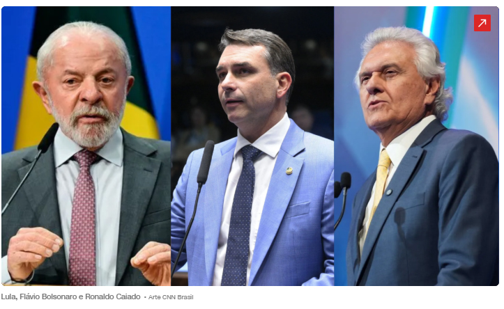 Gerp: Lula tem empate técnico com Flávio e Caiado no 2º turno