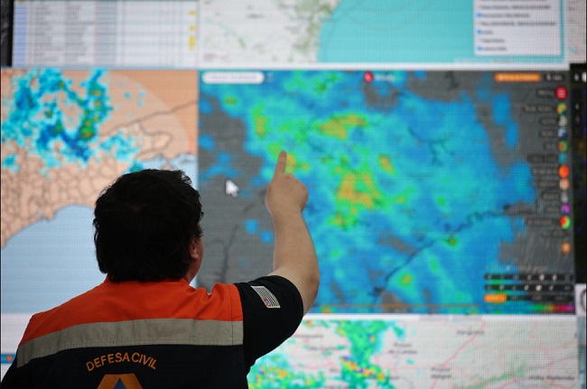 Defesa Civil alerta para chuva e ventos fortes em SP a partir desta quarta e monta Gabinete de Crise