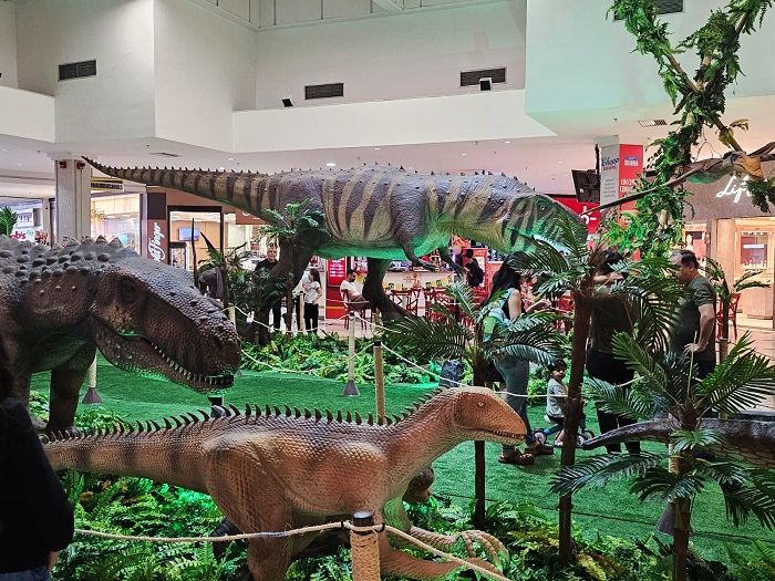 Taubaté Shopping recebe exposição gratuita inspirada no Mundo dos Dinossauros