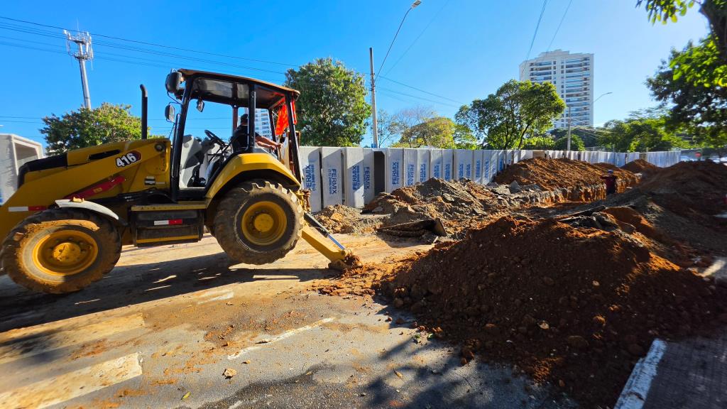 Prefeitura inicia etapa prática das obras antienchente na Avenida do Povo