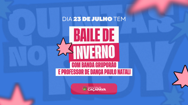 “Quintas no Ruy” tem Baile de Inverno nesta quinta, 23