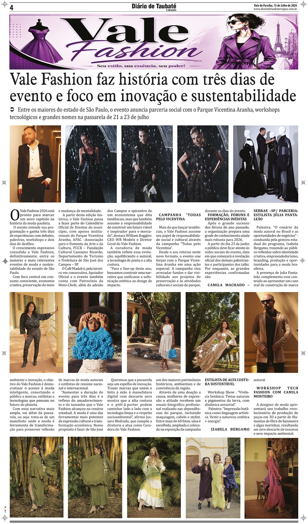 Vale Fashion faz história com três dias de evento e foco em inovação e sustentabilidade