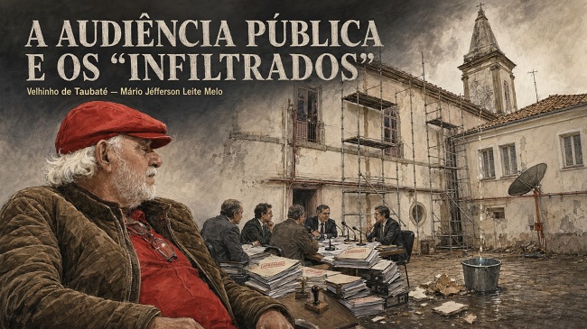 O Velhinho de Taubaté – A audiência pública e os “infiltrados”